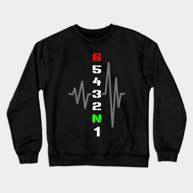 1N23456 Crewneck Sweatshirt by Brutusals.Design